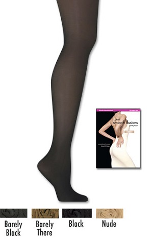 Hanes smooth illusions shaper pantyhose 637